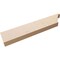 Ekena Millwork 2in. W x 6in. H x 28in. L Burlington Woodgrain TimberThane Rafter Tail, Primed Tan RFTUR02X06X28BURRCPR - alternate 3